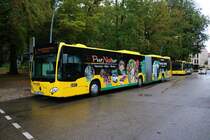 Stadtbus Kempten Mercedes Benz Citaro 2 G Wagen 26 am 30.08.18 am ZUM 