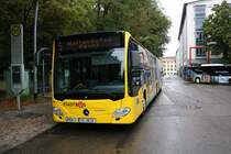 Stadtbus Kempten Mercedes Benz Citaro 2 G Wagen 26 am 30.08.18 am ZUM 
