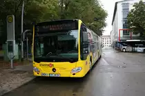 Stadtbus Kempten Mercedes Benz Citaro 2 G Wagen 26 am 30.08.18 am ZUM 