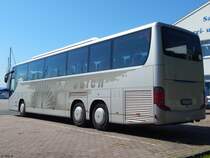 Setra 416 GT-HD von Jaich aus Deutschland im Stadthafen Sassnitz am 15.07.2017