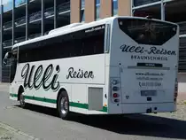 Scania OmniExpress von Ulli-Reisen aus Deutschland im Stadthafen Sassnitz am 15.07.2017