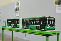 Am 08.09.2018 fand in der HW der Basler Verkehrsbetriebe ein Tag der offenen Tür statt. Dieser Mercedes Citaro wurde von einem Fan mit Legosteinen zusammengebaut. Er hat die komplette Inneneinrichtung, Beleuchtung, die Türen lassen sich elektrisch öffnen und auch die Scheinwerfer leuchten. Ein wunderschönes Modell.
