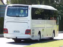 MAN Lion's Coach von Bushandel Röttgen aus Deutschland in Sassnitz am 15.07.2017