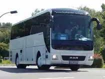 MAN Lion's Coach von Bushandel Röttgen aus Deutschland in Sassnitz am 15.07.2017