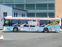 Setra 415 LE Business der VVR im Stadthafen Sassnitz am 15.07.2017