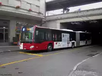 tpf Nr. 558 (Mercedes Citario C2 O530G) am 28.7.2018 beim Bhf. Fribourg