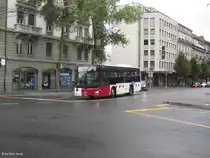 tpf Nr. 354 (MAN A76 Lion's Midi) am 28.7.2018 beim Bhf. Fribourg