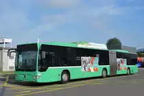 Mercedes Citaro 706 steht auf dem Hof der Garage Rankstrasse. Die Aufnahme stammt vom 15.09.2018.