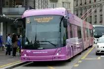 Hess SwissTrolley 4  Verkehrsbetriebe Luzern , Luzern August 2018