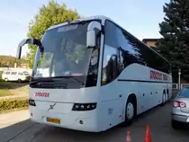Volvo 9700 von Stoltze's Turist aus Dänemark in Sassnitz am 16.09.2014