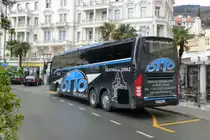Volvo 9900 von Otto Reisen am 30.03.2018 in Opatija in Kroatien