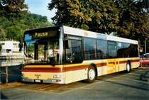 STI Thun Nr. 81/BE 543'381 MAN am 28. September 2008 Thun, Bahnhof (prov. Haltestelle)