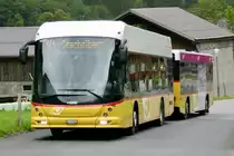 HESS Buszug am 16.9.18 kurz vor der Ankunft in Stechelberg Hotel.