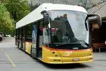 HESS Buszug am warten bei der Endhaltestelle Stechelberg Hotel am 16.9.18.