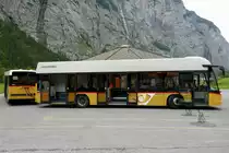 HESS Buszug am 16.9.18 bei der Endhaltestelle Stechelberg Hotel am warten.