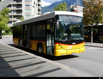 Postauto - Hess SG  149805 unterwegs in Landquart vor dem Bahnhof am 19.09.2018
