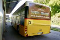 HESS Buszug Anhänger der Region Laupen am 20.9.18 vor der Garage Klopfstein Laupen parkiert.