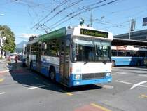 VBL - NAW-Hess Trolleybus Nr.265 und Anh�nger unterwegs auf der Linie 1 am 08.09.2008