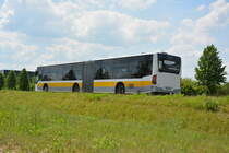 Am 04.06.2016 fährt TF-VG 112 für die ILA 2016 auf der Shuttle Linie  S . Aufgenommen wurde ein Mercedes Benz Citaro I Facelift G der VTF.