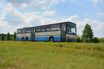 Am 04.06.2016 fährt LDS-VG 224 für die ILA 2016 Shuttle zwischen Parkplatz und ILA-Gelände. Aufgenommen wurde ein Setra S 319 UL der RVS.