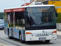 Setra 415 LE Business der VVR in Sassnitz am 16.07.2017