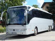 Mercedes Tourismo von Kretzschmar-Reisen aus Deutschland in Sassnitz am 17.07.2017