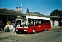 Busland, Koppigen Nr. 9/BE 387'470 Neoplan (ex AOE Langnau Nr. 9) am 11. Oktober 2008 Burgdorf, Bahnhof