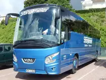 VDL Futura von Stanglmeier aus Deutschland im Stadthafen Sassnitz am 17.07.2017