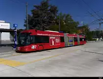 VBL - Trolleybus Nr.240 unterwegs in Emmenbrücke am 27.09.2018