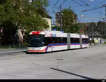 VBL - Trolleybus Nr.405 unterwegs in Emmenbrücke am 25.09.2018
