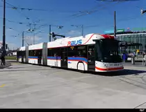 VBL - Trolleybus Nr.411 unterwegs in Emmenbrücke am 25.09.2018