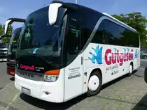 Setra S 411 HD 'Gutgesell' hier am Hardenbergplatz in Berlin im July 2017.