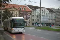 Bus der Linie 3 zum Bahnhof. 23.09.2018 07:39 Uhr.