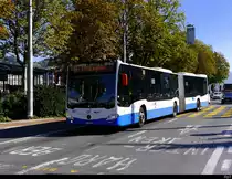 VBL - Mercedes Citaro Nr.187 LU 15020 unterwegs auf der Linie 12 in Luzern am 27.09.2018