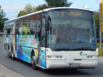 Neoplan Euroliner der VVR in Bergen am 18.07.2017