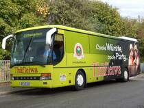 Setra 315 UL der Personenverkehrsgesellschaft mbH Apolda in Weimar am 07.10.2014