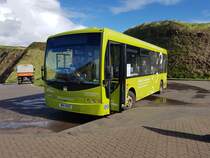 Kleinbus (Optare ?) im Einsatz am Giant Causeway am 23.09.2018 in Irland.