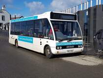 Optare Kleinbus im Einsatz am Giant Causeway am 23.09.2018 in Irland.