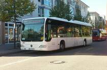 Hier ist der RA U 217 von Striebig Reisen auf der Buslinie 101 nach Völkersbach unterwegs. Gesichtet am 04.10.2018 am ZOB in Ettlingen.