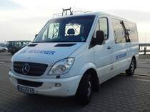 Mercedes Sprinter von De Rüganer aus Deutschland im Stadthafen Sassnitz am 10.10.2014