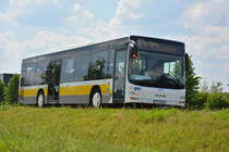 Am 04.06.2016 fährt TF-VG 85 für die ILA 2016 auf der Shuttle Linie  S . Aufgenommen wurde ein MAN Lion's City Ü der VTF.
