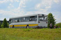 Am 04.06.2016 fährt TF-VG 63 für die ILA 2016 auf der Shuttle Linie  S . Aufgenommen wurde ein Mercedes Benz O405 der VTF.