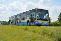 Am 04.06.2016 fährt LDS-VG 249 für die ILA 2016 auf der Shuttle Linie  P3 . Aufgenommen wurde ein Mercedes Benz Citaro G Facelift.