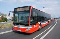 Frankreich / Région Hauts-de-France / Bus Valenciennes: Mercedes-Benz Citaro C2 von Transvilles Valenciennes, aufgenommen im Juli 2018 im Stadtgebiet von Valenciennes.