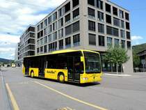 Liestal - 18. August 2018 : der Citaro Nr 65 vor dem Bahnhof.