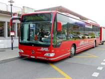 AFA - Mercedes Citaro Nr.95  BE 424392 bei der Haltestelle vor dem Bahnhof Frutigen am 11.09.2008