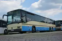 Am 04.06.2016 fährt LDS-VG 304 für die ILA 2016 auf der Shuttle Linie  P3 . Aufgenommen wurde ein Mercedes Benz Integro.