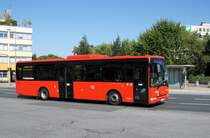 Bus Bayreuth / Verkehrsverbund Großraum Nürnberg (VGN): Irisbus Crossway LE vom Omnibusverkehr Franken GmbH (OVF) / Frankenbus, aufgenommen im Juli 2018 im Stadtgebiet von Bayreuth.