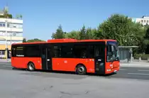 Bus Bayreuth / Verkehrsverbund Großraum Nürnberg (VGN): Irisbus Crossway LE vom Omnibusverkehr Franken GmbH (OVF) / Frankenbus, aufgenommen im Juli 2018 im Stadtgebiet von Bayreuth.