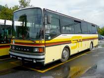 STI - SETRA S213L Nr.44 BE 26279 bei den Provisorischen Haltestellen neben dem Bahnhof von Thun am 11.09.2008